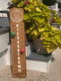 Customized Bocce Scoreboard
