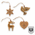 Ukrainian Christmas Ornament - 4 Pack